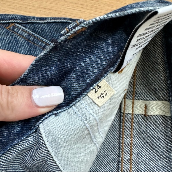 GRLFRND Elyse Trouser Cargo Jean in Crissy Field, Size 24. - Picture 9 of 12